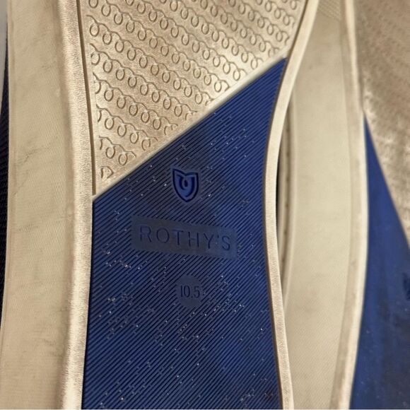 ROTHYS The Chelsea Boot Slip On Ankle Boot - Navy | Women’s 10.5 - Picture 8 of 10